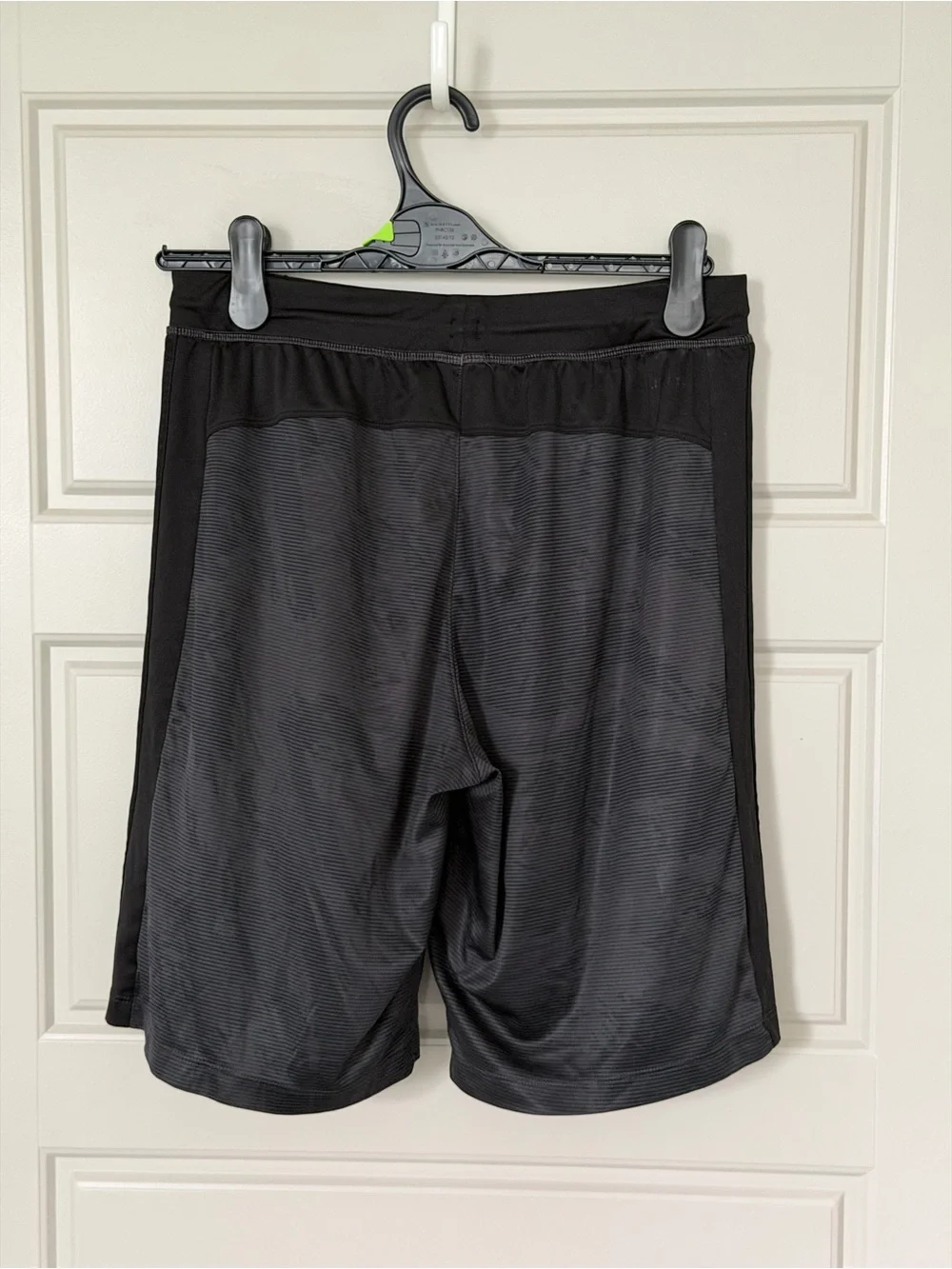 Adidas Men's Climalite 3-Stripe Basketball Shorts Black Tonal Graphic Size M